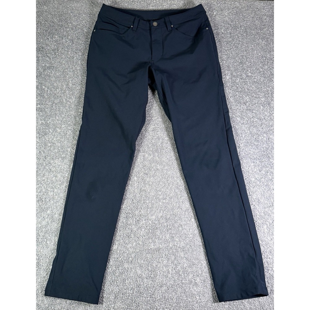 Lululemon Pants Mens 30x30 Blue ABC Slim Fit Golf Office Warpstreme Performance